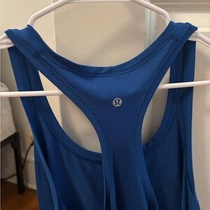 Lululemon Blue swiftly tech Racerback Tank Top
